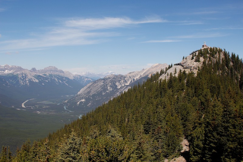 globedge-travel-canada-banff-gondola-sulphur-mountain-peak